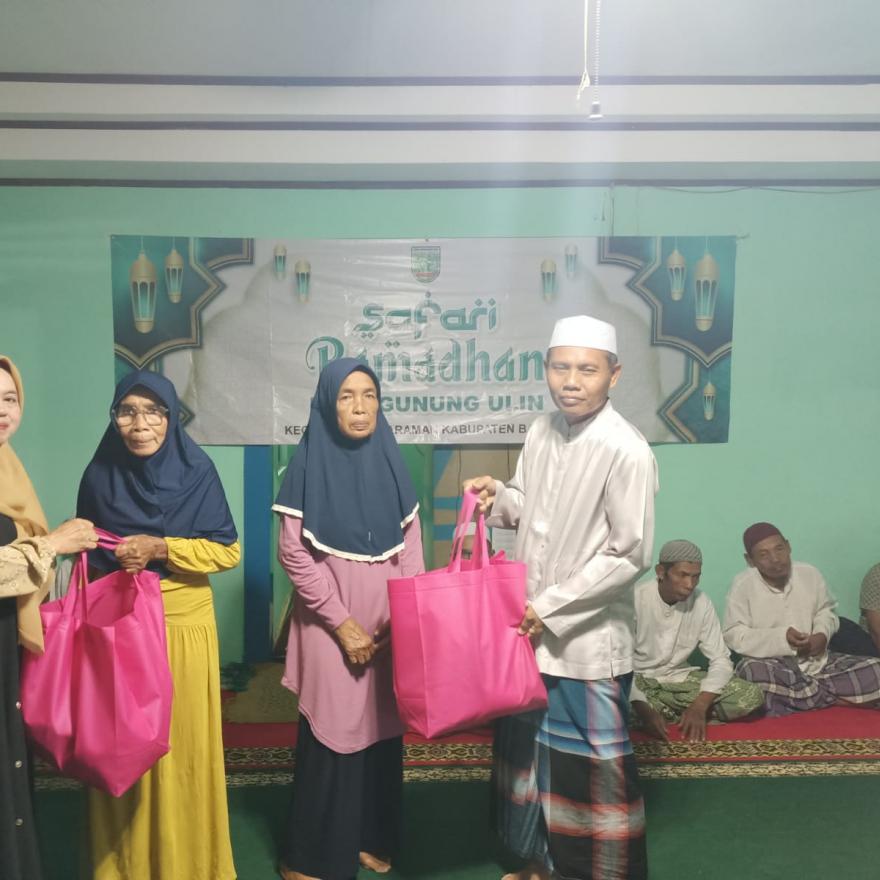 Safari Ramadan Pemdes Gunung Ulin Ajak Warga Dukung Program Pemerintah Desa